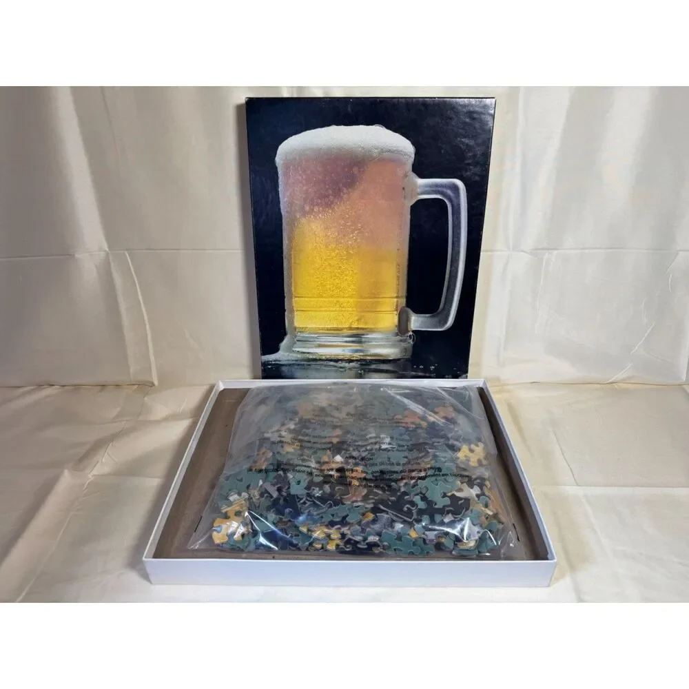 Vintage Springbok Jigsaw Puzzle My Beer Cheers Over 500 Pieces PZL4095 Complete